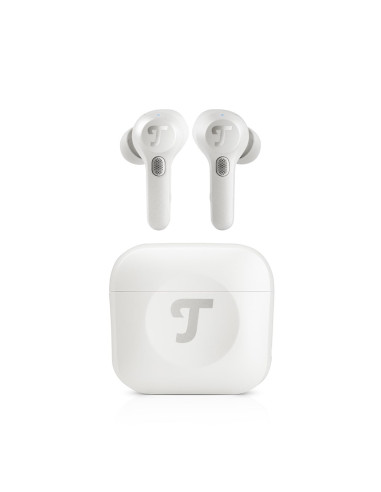 Teufel Airy Tws Pro True-Wireless Słuchawki Douszne Bluetooth Srebrno-Białe - Słuchawki - 20 Khz