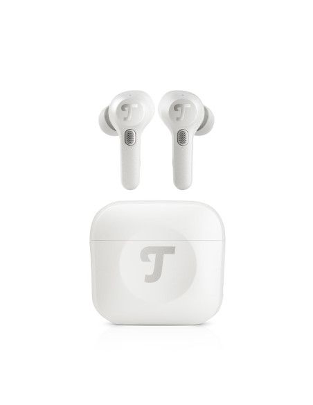 Teufel Airy Tws Pro True-Wireless Słuchawki Douszne Bluetooth Srebrno-Białe - Słuchawki - 20 Khz