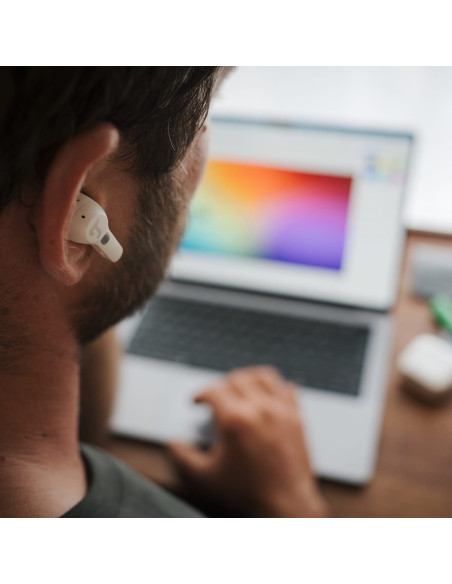 Teufel Airy Tws Pro True-Wireless Słuchawki Douszne Bluetooth Srebrno-Białe - Słuchawki - 20 Khz