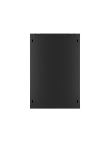 Lanberg Szafa Instalacyjna Wisząca 19'' 18U 600X600Mm Czarna (Drzwi Szklane)