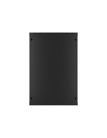 Lanberg Szafa Instalacyjna Wisząca 19'' 18U 600X600Mm Czarna (Drzwi Szklane)