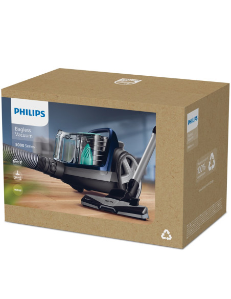 Odkurzacz Bezworkowy Philips Powerpro Active Fc9556/09 (750W  Kolor Czarny)