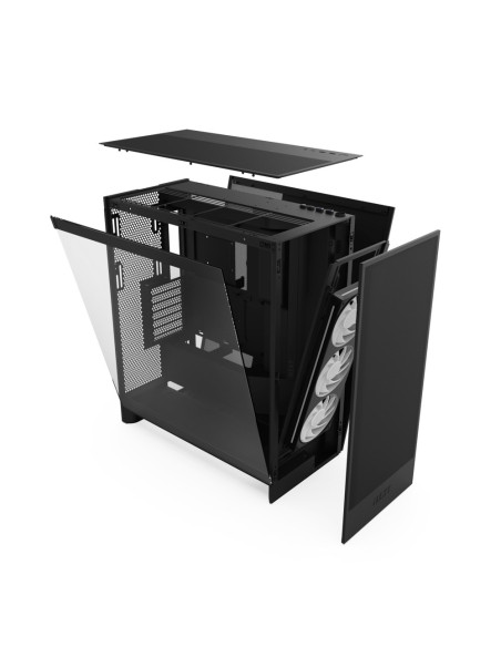 Nzxt Obudowa H7 Flow Rgb Midi Tower Z Oknem Czarna (2024)