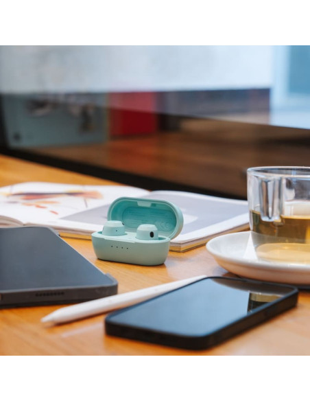 Słuchawki Douszne Teufel Real Blue Tws 3 True-Wireless Bluetooth Mgliste Zielone - Słuchawki - 20 Khz