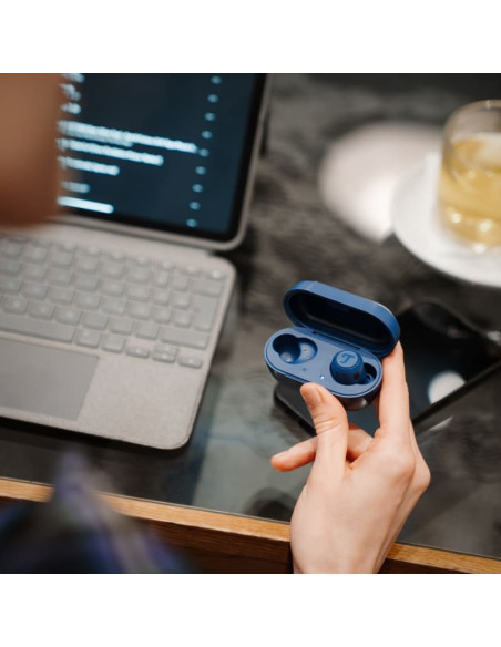 Teufel Real Blue Tws 3 True-Wireless Słuchawki Douszne Bluetooth Stalowe - Słuchawki - 20 Khz