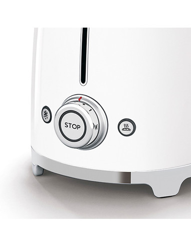 Toster Smeg Biały Model Tsf01Wheu