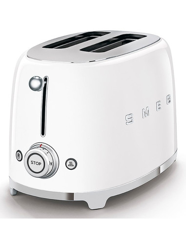 Toster Smeg Biały Model Tsf01Wheu