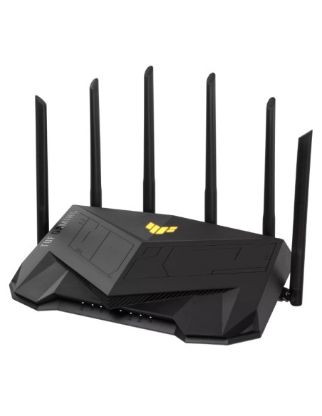 Asus Tuf Gaming Ax6000 (Tuf-Ax6000) Router Bezprzewodowy Gigabit Ethernet Dual-Band (2.4 Ghz/5 Ghz) Czarny