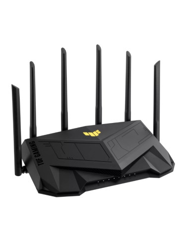 Asus Tuf Gaming Ax6000 (Tuf-Ax6000) Router Bezprzewodowy Gigabit Ethernet Dual-Band (2.4 Ghz/5 Ghz) Czarny