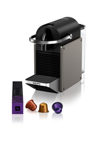 Krups Ekspres Do Kawy Nespresso Pixie (Xn306T) Tytan