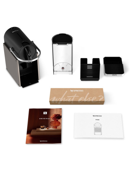 Krups Ekspres Do Kawy Nespresso Pixie (Xn306T) Tytan