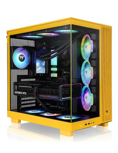 Thermaltake View 380 Xl Tg Argb Midi Tower Żółty
