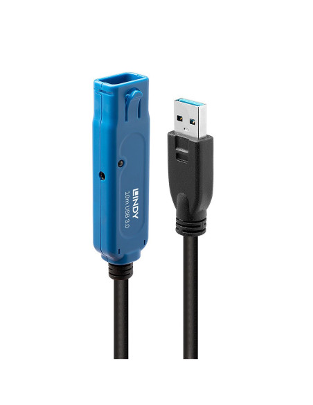 Lindy 43157 Kabel Usb Usb 3.2 Gen 1 (3.1 Gen 1) 10 M Usb A Czarny