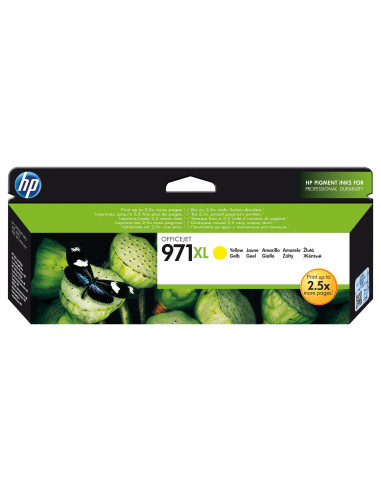 Hp 971Xl Oryginalny Wkład Atramentowy Żółty Xl