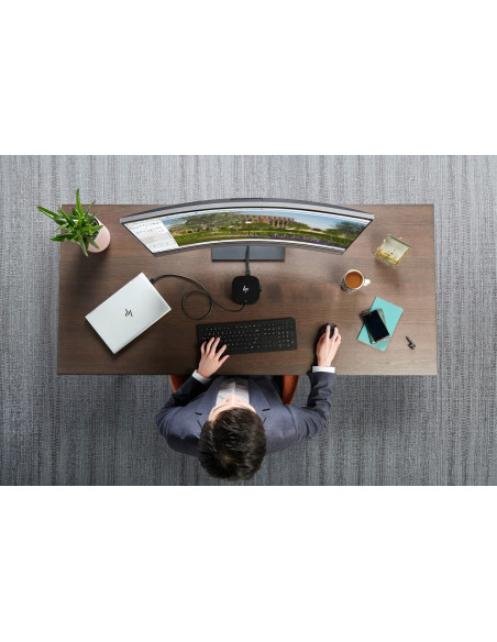 Stacja Dokująca + Zasilacz Hp Usb-C Dock G5 100W Czarna 5Tw10Aa