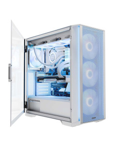 Modecom Obudowa Horizon Argb Flow Midi Usb Type -C Biała