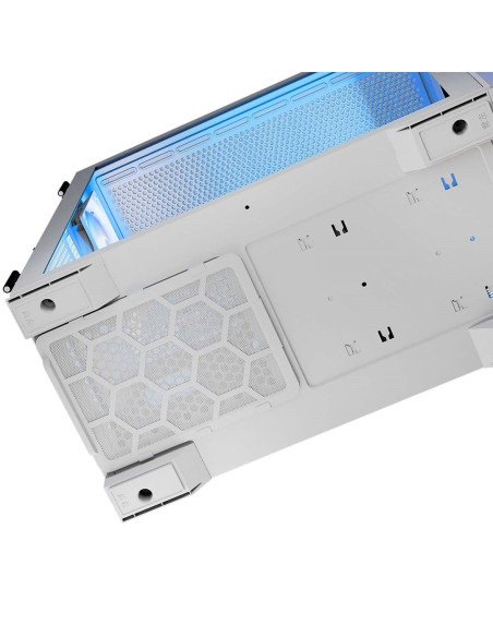Modecom Obudowa Horizon Argb Flow Midi Usb Type -C Biała