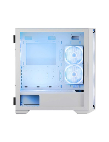 Modecom Obudowa Horizon Argb Flow Midi Usb Type -C Biała