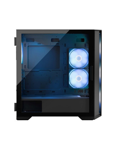 Modecom Obudowa Horizon Argb Flow Midi Usb Type -C Czarna