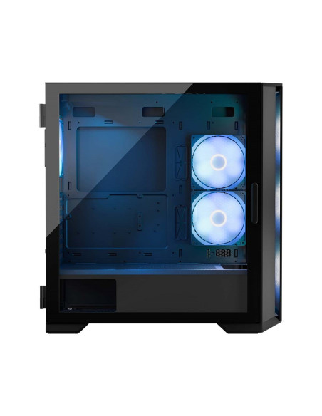 Modecom Obudowa Horizon Argb Flow Midi Usb Type -C Czarna