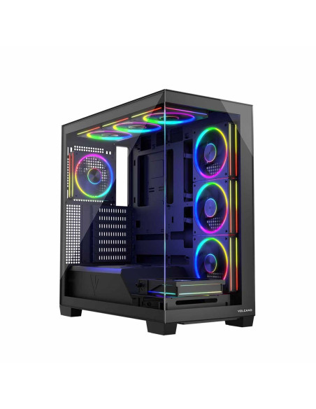 Modecom Obudowa Volcano Stellar Argb Midi 8F Black