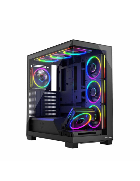 Modecom Obudowa Volcano Stellar Argb Midi 8F Black