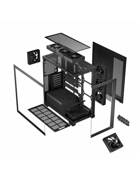 Modecom Obudowa Volcano Stellar Argb Midi 8F Black