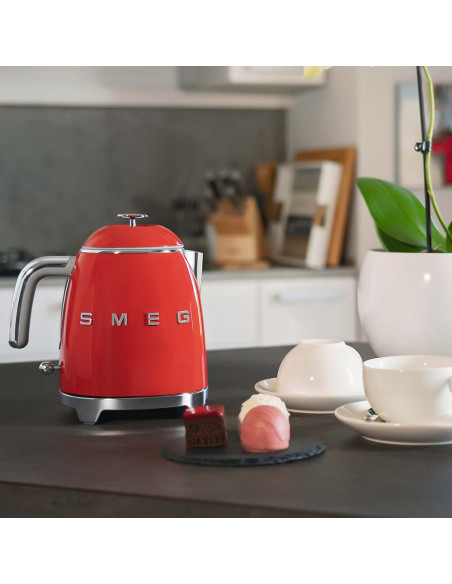 Smeg Czajnik (Klf05Rdeu) Mini 0,8L Czerwony