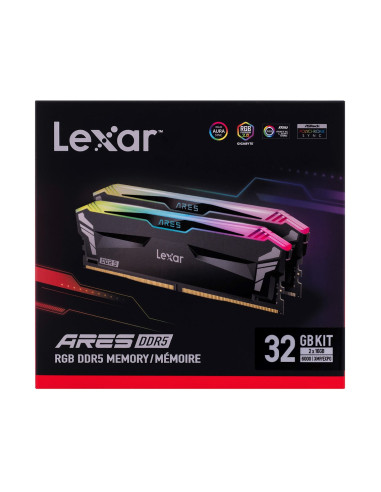 Lexar Ares 32Gb Ddr5 6000Mhz Cl30 Rgb