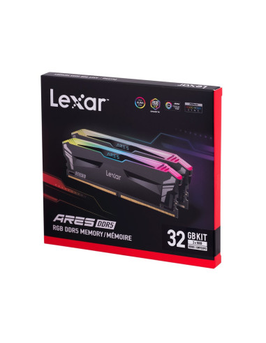 Lexar Ares 32Gb Ddr5 6000Mhz Cl30 Rgb