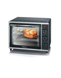 Severin Mini Piekarnik Z Termoobiegiem, Pój. 30 L , Temp. Do 230°C, Timer Do 120 Min., Rożno, Ruszt I Blacha Moc 1600W To2056