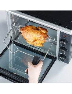 Severin Mini Piekarnik Z Termoobiegiem, Pój. 30 L , Temp. Do 230°C, Timer Do 120 Min., Rożno, Ruszt I Blacha Moc 1600W To2056 2