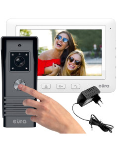 Wideodomofon Eura Vdp-45A3 "Alpha" White