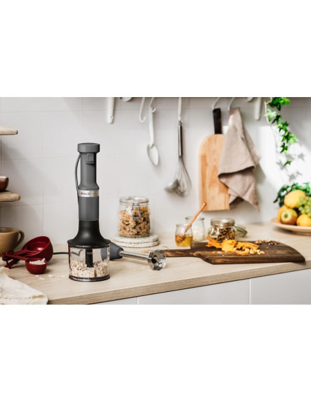 Kitchenaid 5Khbv83 Blender Immersyjny 180 W Szary, Stal