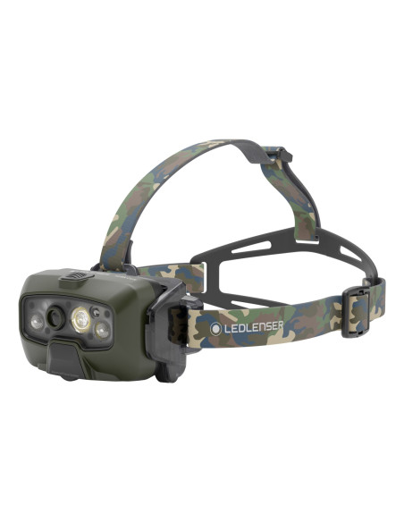 Ledlenser Hf8R Core Rgb Camouflage - Latarka Czołowa Led, Zielona