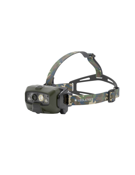 Ledlenser Hf8R Core Rgb Camouflage - Latarka Czołowa Led, Zielona
