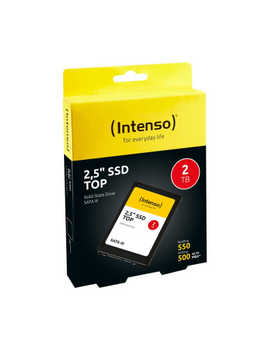 Dysk Ssd Intenso 3812470 2 Tb 2.5" 550 Mb/S 6 Gbit/S
