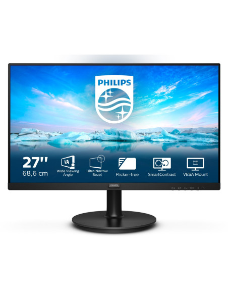 Philips V Line 271V8La/00 Led Display 68,6 Cm (27") 1920 X 1080 Px Full Hd Czarny
