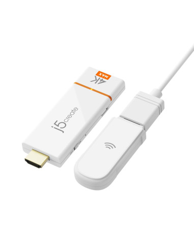 Adapter Do Bezprzewodowego Przesyłania Obrazu I Dźwięku J5Create Screencast 4K Hdmi Wireless Display Adapter, Miracast/Airplay/C