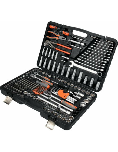 Zestaw Kluczy 225 Elementów 1/2"/3/8"/1/4" Sthor 58693
