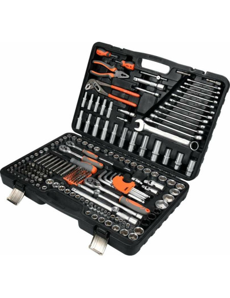 Zestaw Kluczy 225 Elementów 1/2"/3/8"/1/4" Sthor 58693