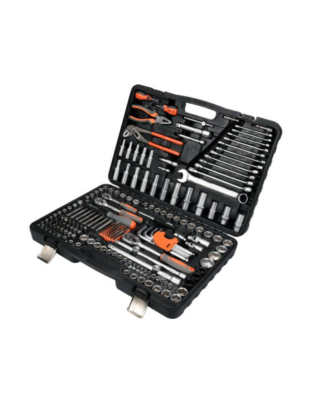 Zestaw Kluczy 225 Elementów 1/2"/3/8"/1/4" Sthor 58693