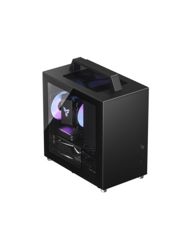 Obudowa Jonsbo T8 Plus Mini-Itx, Szkło Hartowane - Czarna