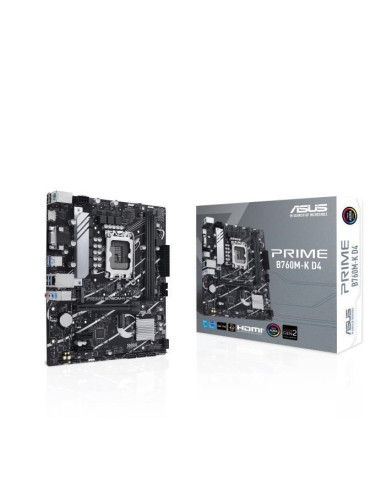 Asus Prime B760M-K D4 Intel B760 Lga 1700 Micro Atx