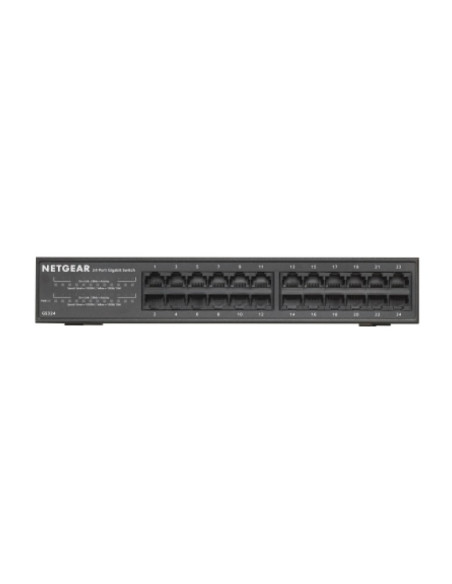 Switch Netgear Gs324-200Eus 24P Unmanaged Gigabit