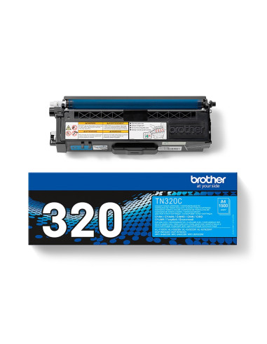Brother Tn-320C Kaseta Z Tonerem 1 Szt. Oryginalny Cyjan