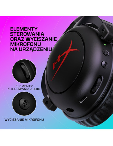Bezprzewodowy Zestaw Słuchawkowy Do Gier Kingston Hyperx Cloud Ii Core