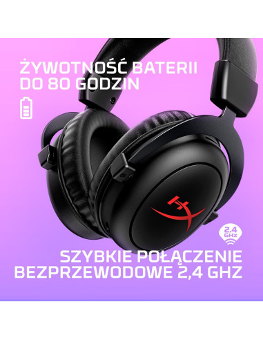 Bezprzewodowy Zestaw Słuchawkowy Do Gier Kingston Hyperx Cloud Ii Core