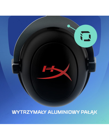 Bezprzewodowy Zestaw Słuchawkowy Do Gier Kingston Hyperx Cloud Ii Core