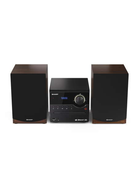 Sharp Xl-B517D System Micro Domowego Audio 45 W Brązowy